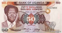 50 Shillings OUGANDA  1986 P.20