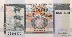 1000 Francs BURUNDI  2009 P.46