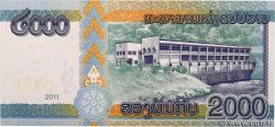 2000 Kip LAOS  2011 P.41 FDC