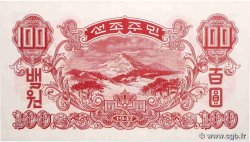 100 Won CORÉE DU NORD  1947 P.11b NEUF