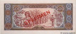 500 Kip Spécimen LAOS  1988 P.31s NEUF