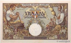 1000 Dinara SERBIE  1942 P.32a