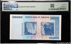 100 Trillion Dollars ZIMBABWE  2008 P.091a UNC