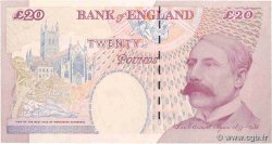 20 Pounds ENGLAND  1999 P.390a XF