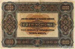 1000 Korona HONGRIE  1920 P.066a TB