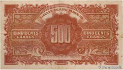 500 Francs MARIANNE fabrication anglaise FRANCE  1945 VF.11.01 TB+