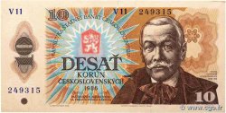 10 Korun TCHÉCOSLOVAQUIE  1986 P.094a