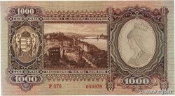 1000 Pengo HONGRIE  1943 P.116 SPL