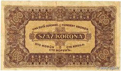100 Korona UNGARN  1923 P.073a fSS