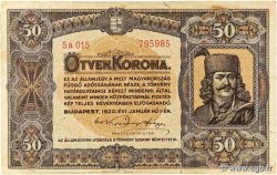 50 Korona HONGRIE  1920 P.062
