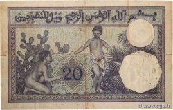 20 Francs ALGERIA  1914 P.078a F