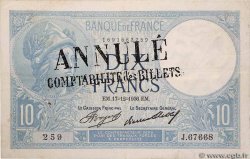 10 Francs MINERVE Annulé FRANCE  1936 F.06.17