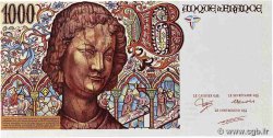 1000 Francs ART MÉDIÉVAL type 1983 adapté Non émis FRANCIA  1987 NE.1987.05b FDC