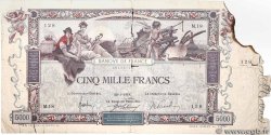 5000 Francs FLAMENG FRANCE  1918 F.43.01 AB