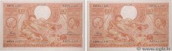 100 Francs - 20 belgas Lot BELGIQUE  1944 P.113 SPL