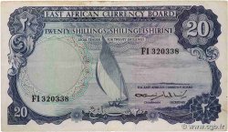 20 Shillings EAST AFRICA (BRITISH)  1964 P.47a