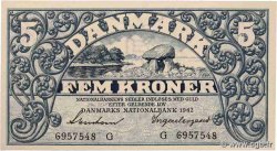 5 Kroner DENMARK  1942 P.030f