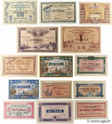 50 Centimes et 1, 2 Francs Lot FRANCE regionalism and miscellaneous  1914 JP.Lot AU