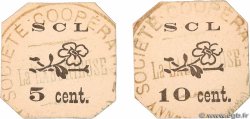 5 et 10 Centimes Lot FRANCE regionalismo e varie Saint-Fons 1914 JP.065.15 et JP.065.22 q.FDC