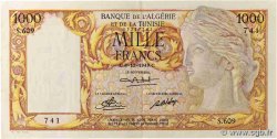1000 Francs ALGERIA  1949 P.107a
