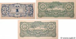 1 et 10 Dollars Lot MALAYA  1942 P.M05b et P.M07c pr.NEUF