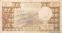 5000 Francs DJIBOUTI  1991 P.38c F
