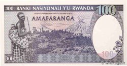 100 Francs RWANDA  1989 P.19 pr.NEUF