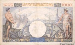 1000 Francs COMMERCE ET INDUSTRIE FRANCIA  1940 F.39.01 q.BB