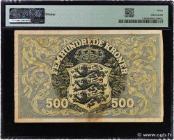 500 Kroner DANEMARK  1941 P.034b TTB