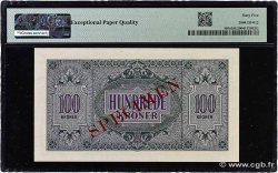 100 Kroner Spécimen DANEMARK  1945 P.M06s NEUF