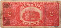2 Pesos MEXICO  1914 PS.0184 RC+