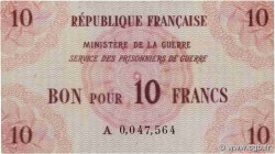 10 Francs FRANCE regionalism and various  1945 K.003 AU