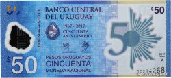 50 Pesos Commémoratif URUGUAY  2017 P.100 UNC