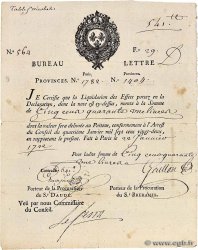 541 Livres FRANCE  1722 Laf.-- VF