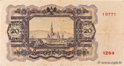 20 Schilling AUTRICHE  1946 P.123