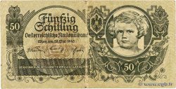 50 Schilling AUTRICHE  1945 P.117