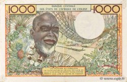 1000 Francs STATI AMERICANI AFRICANI  1961 P.103Ab q.SPL