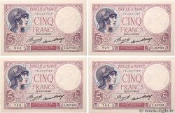 5 Francs FEMME CASQUÉE Lot FRANCE  1933 F.03.17