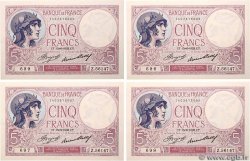 5 Francs FEMME CASQUÉE Lot FRANCE  1933 F.03.17