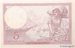 5 Francs FEMME CASQUÉE modifié FRANCE  1940 F.04.16 NEUF