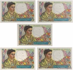 5 Francs BERGER Lot FRANCE  1945 F.05.06 UNC-