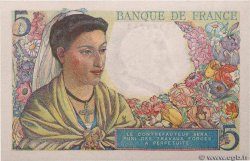 5 Francs BERGER Lot FRANCE  1945 F.05.06 pr.NEUF