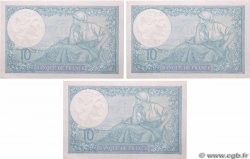10 Francs MINERVE modifié Lot FRANCE  1939 F.07.10 SPL+