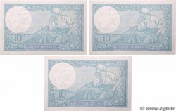 10 Francs MINERVE modifié Lot FRANCE  1939 F.07.10 SPL+
