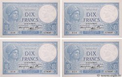 10 Francs MINERVE modifié Lot FRANCE  1940 F.07.18