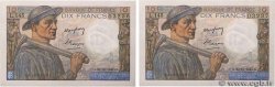 10 Francs MINEUR Consécutifs FRANCE  1947 F.08.18