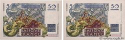 50 Francs LE VERRIER Consécutifs FRANCE  1947 F.20.09 SPL