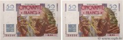50 Francs LE VERRIER Lot FRANCE  1947 F.20.09