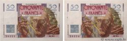 50 Francs LE VERRIER Lot FRANCE  1947 F.20.09