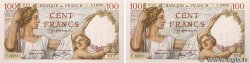100 Francs SULLY Consécutifs FRANCE  1940 F.26.32